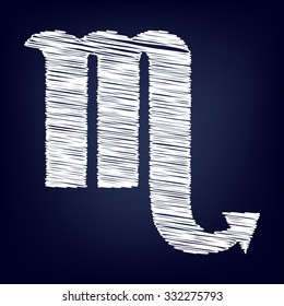 Zodiac sign Scorpio 