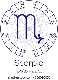 Scorpio Symbol Images, Stock Photos & Vectors | Shutterstock