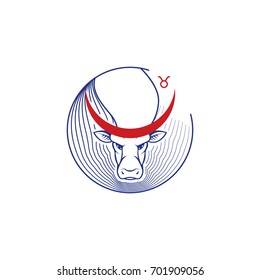 Zodiac sign. Taurus.