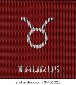 Zodiac sign taurus texture