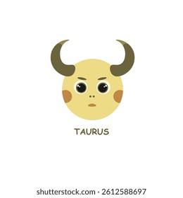zodiac sign taurus.vector graphics of constellations