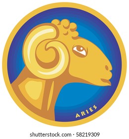 Zodiac sign. Vector