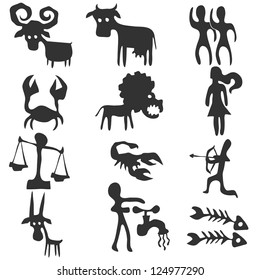 zodiac sign. Vector illustration