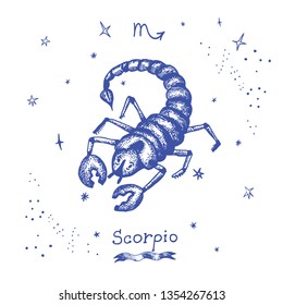 Zodiac sign. Vector illustration