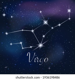 Virgo Constellation Images Stock Photos Vectors Shutterstock