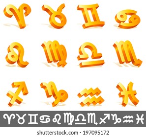 Zodiac signs.