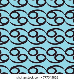 Zodiac signs cancer background