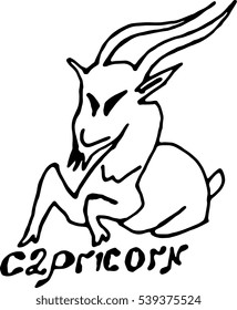 Zodiac signs Capricorn