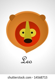 Zodiac signs / icons - leo