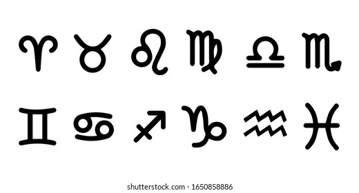 163,798 Zodiac sign icon Images, Stock Photos & Vectors | Shutterstock