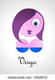 Zodiac signs / icons - virgio