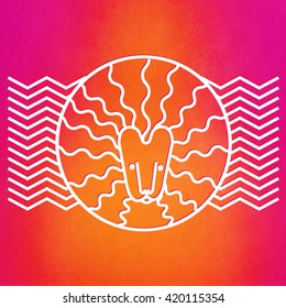Zodiac signs. Leo