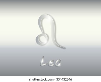 Zodiac signs on the background