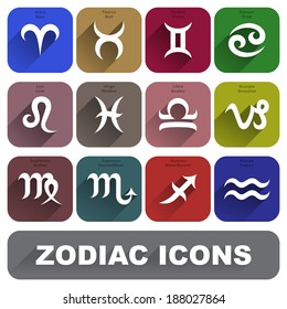 Zodiac Signs Set