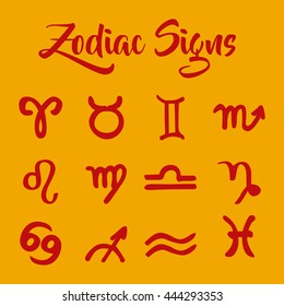 Zodiac Signs vector art