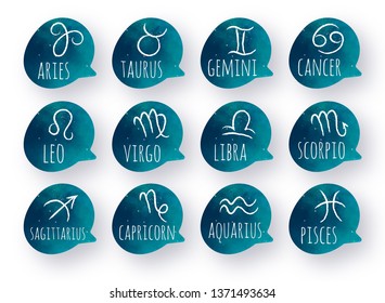 zodiac symbol vector