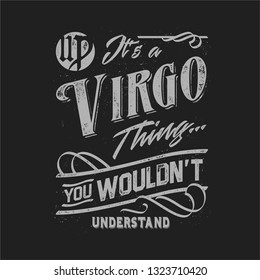 zodiac typography t shirt design for print on demand vector art illustration