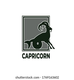 zodiac vector illustration capricorn sign