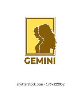 zodiac vector illustration gemini sign