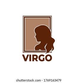 zodiac vector illustration virgo sign