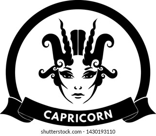 Zodiac Vector Signs Astrology Symbols stock