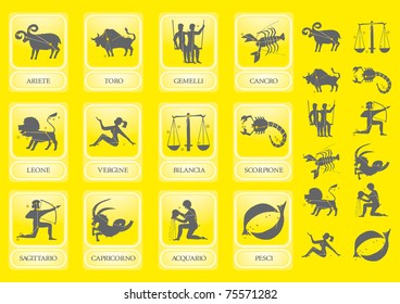 Zodiacal Sign Italian