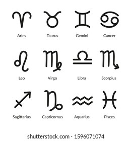 Zodiak Icons High Res Stock Images | Shutterstock