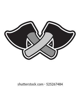 Zombie Axe Logo Design Template