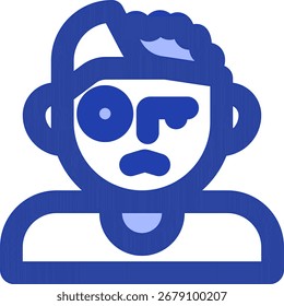 zombie brain line style icon design