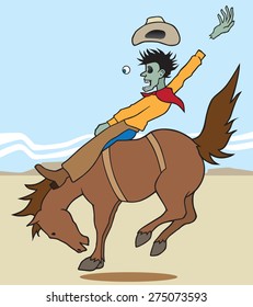 Zombie Bronc Rider