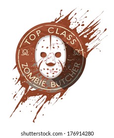 Zombie Butcher Badge