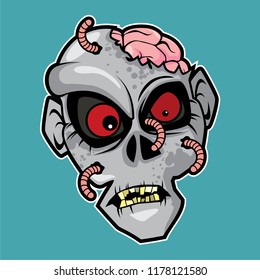 Zombie Cartoon Character Design