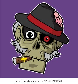 Zombie Cartoon Character Design