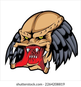 zombie cartoon character on vector art style