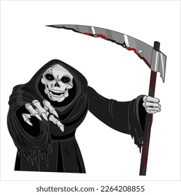zombie cartoon character on vector art style