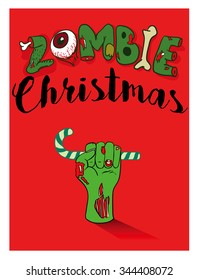 zombie christmas hand