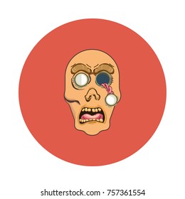  zombie circle flat 