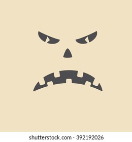Zombie, dead, horror icon vector image.Can also be used for halloween, celebration, observances and holidays