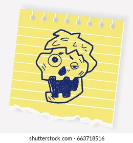 zombie doodle
