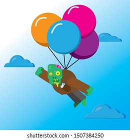Zombie dreams of flying come true