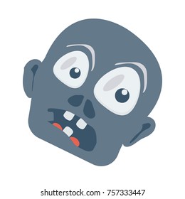  zombie flat icon