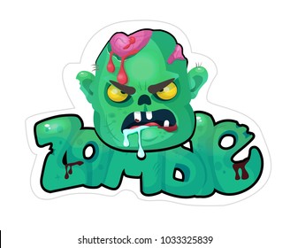 Zombie Fun Sticker