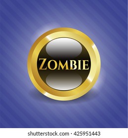 Zombie gold emblem