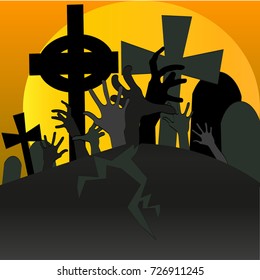 Zombie halloween