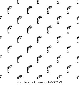 Zombie hand pattern. Simple illustration of zombie hand vector pattern for web