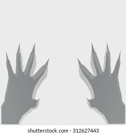 zombie hand polygon backgrounds