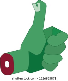 zombie hand vector illustration art