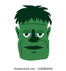 Zombie, holiday Halloween, character halloween, icon, vector, illustration, isolated, cartoon styyle