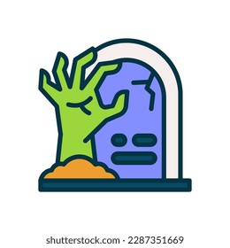 zombie icon for your website, mobile, presentation, and logo design.