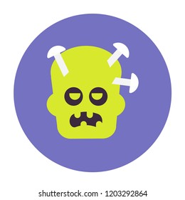 Zombie icons set